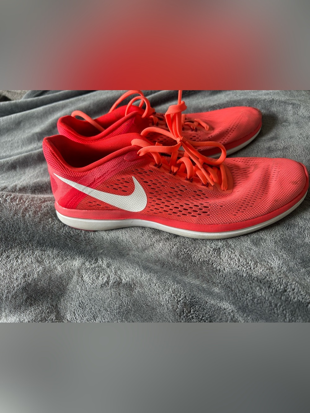 Nike Flex Women’s Athletic Running Shoes Orange/coral